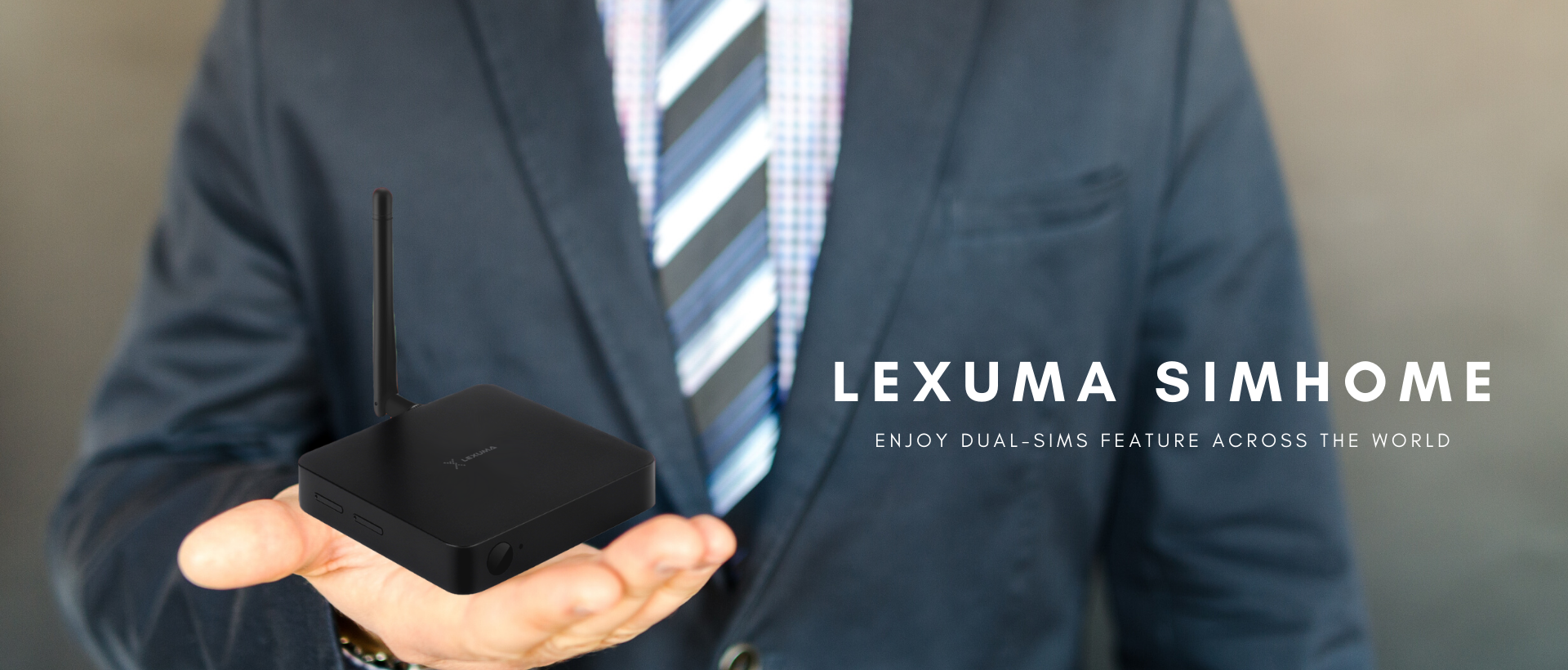lexuma-simhome-dual-sim-standby-roaming-gateway-adapter-router-banner-business-trip-travel